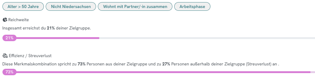 Automatisierte Targeting-Berechnung für Zielgruppen in AIlon