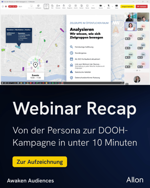 DOOH Webinar: Von der Persona zur DOOH-Kampagne in 10 Minuten